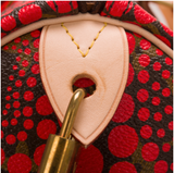 Louis Vuitton Monogram Red Kusama Town Speedy 30