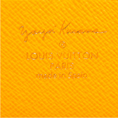 Louis Vuitton Monogram Yayoi Kusama Pumpkin Dots Yellow Zippy Wallet