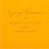 Louis Vuitton Monogram Yayoi Kusama Pumpkin Dots Yellow Zippy Wallet