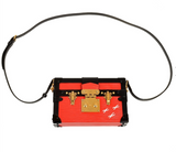 Louis Vuitton Red Epi Petite Malle