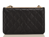 Chanel Black Quilted Lambskin Trendy CC Wallet On Chain (WOC)
