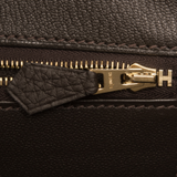 Hermes Macassar Togo Birkin 35cm Gold Hardware