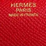 Hermes Rouge Casaque Epsom Constance 24cm Gold Hardware