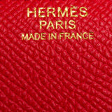 Hermes Rouge Casaque Epsom Constance 24cm Gold Hardware