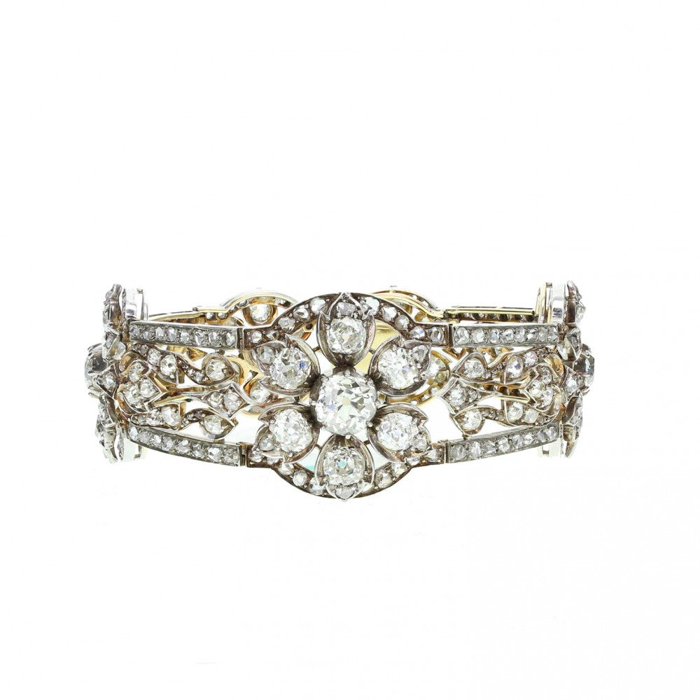 H.M. The Queens Sister H.R.H. Princess Margarets Victorian Diamond Bracelet