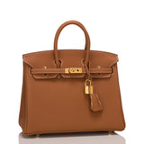 Hermes Gold Togo Birkin 25cm Gold Hardware