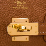 Hermes Gold Togo Birkin 25cm Gold Hardware