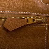 Hermes Gold Togo Birkin 25cm Gold Hardware