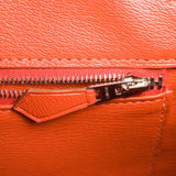 Hermes Sanguine Matte Niloticus Crocodile Birkin 35cm Palladium Hardware