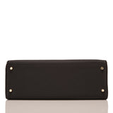 Hermes Black Togo Retourne Kelly 35cm Gold Hardware