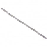 1920s Platinum Diamond Line Bracelet