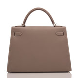 Hermes Etoupe Epsom Kelly Sellier 32cm