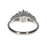 Art Deco 2.03 Carat Diamond Platinum Solitaire Engagement Ring