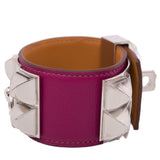 Hermes Tosca Swift Collier De Chien (CDC) Bracelet with Palladium Hardware