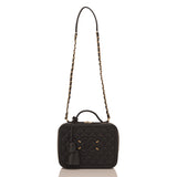 Chanel Black Caviar Medium Filigree Vanity Case