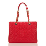 Chanel Red Caviar Grand Shopping Tote (GST)