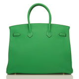 Hermes HSS Bi-Color Bamboo and Gold Togo Birkin 35cm Brushed Gold Hardware