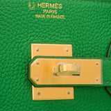 Hermes HSS Bi-Color Bamboo and Gold Togo Birkin 35cm Brushed Gold Hardware