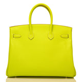Hermes Kiwi Epsom Bi-Color Candy Birkin 35cm Palladium Hardware