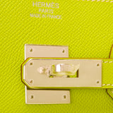 Hermes Kiwi Epsom Bi-Color Candy Birkin 35cm Palladium Hardware