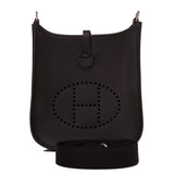 Hermes Black Epsom Evelyne III TPM