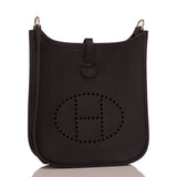 Hermes Black Epsom Evelyne III TPM