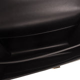 Hermes Black Evercalf Mini Constance 18cm Gold Hardware