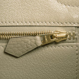 Hermes Sage Clemence Birkin 30cm Gold Hardware