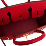 Hermes Rouge Casaque Epsom Birkin 30cm Gold Hardware