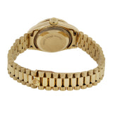 ROLEX 69178 DATEJUST GOLD DIAMOND DIAL LADIES WATCH