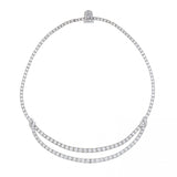 Van Cleef & Arpels 1930s Art Deco Diamond Platinum Necklace