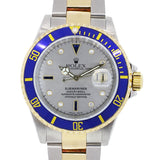 ROLEX 16613 SUBMARINER SERTI DIAL TWO TONE WATCH