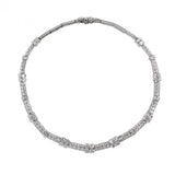 Cartier 1930s Platinum Diamond Necklace