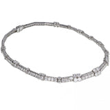Cartier 1930s Platinum Diamond Necklace