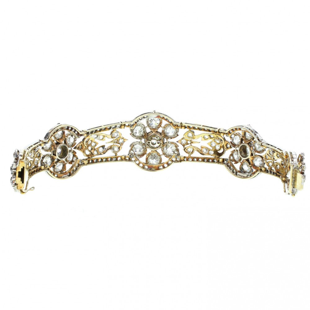 H.M. The Queens Sister H.R.H. Princess Margarets Victorian Diamond Bracelet