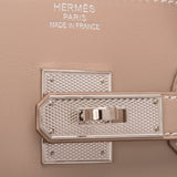 Hermes Argile Tadelakt Birkin 35cm Guilloche Palladium Hardware