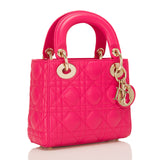 Dior Hot Pink Lady Dior Mini Bag