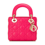 Dior Hot Pink Lady Dior Mini Bag