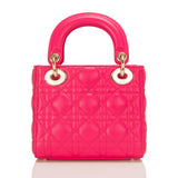Dior Hot Pink Lady Dior Mini Bag