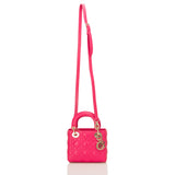 Dior Hot Pink Lady Dior Mini Bag