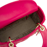 Dior Hot Pink Lady Dior Mini Bag