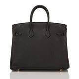 Hermes Black Togo Birkin 25cm Gold Hardware