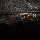 Hermes Black Togo Birkin 25cm Gold Hardware