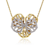 CARTIER CARESSE D’ORCHIDEES 18K TWO TONE GOLD NECKLACE