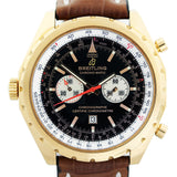 BREITLING CHRONOMATIC H41360 18K ROSE GOLD LIMITED EDITION MENS WATCH