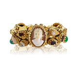 14 kt slide Omega watch bracelet