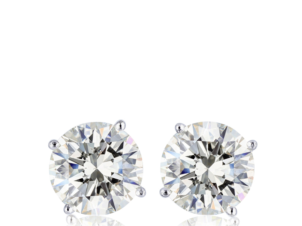 6.01ct Diamond Stud Earrings