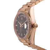 Rolex Diamond Day-Date 18138 with Rare Bezel Circa 1988