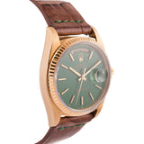 Rolex Vibrant Green Stella Dial Day-Date ref. #18038