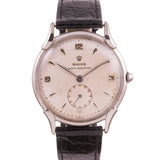 1950S ROLEX REF. #4498 STAINLESS STEEL PRECISION DRESS WATCH